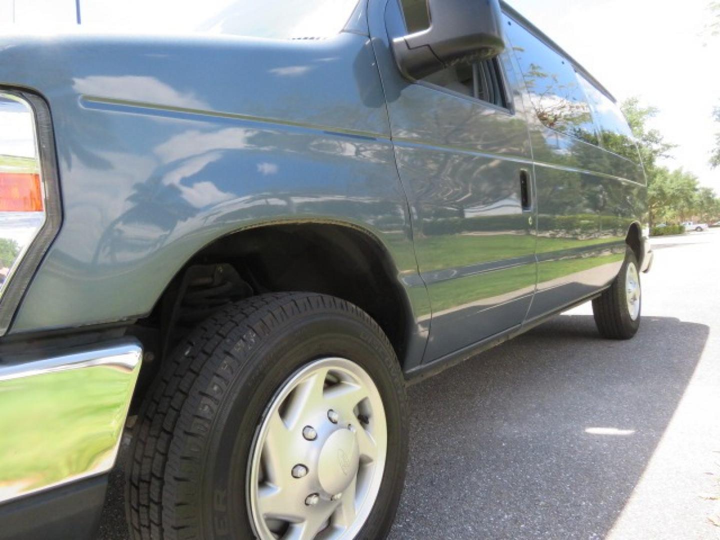 2013 Dark Blue /Gray Ford E-Series Wagon XLT (1FMNE1BW4DD) with an 4.6L V8 engine, Automatic transmission, located at 4301 Oak Circle #19, Boca Raton, FL, 33431, (954) 561-2499, 26.388861, -80.084038 - You are looking at a Gorgeous 2013 Ford E150 XLT Handicap Wheelchair Conversion Van with 22K Original Miles, Tie Down System, Power Electric VMI Side Entry Wheelchair Lift, Back Up Camera, Factory Navigation and Much Much More. This van is Awesome. This is a Nice Rust Free Van with a Clean Carfax, C - Photo#31